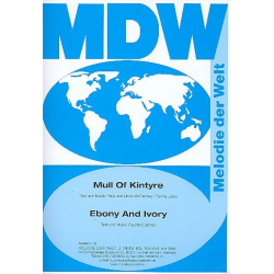 Ebony and Ivory / Mull of Kintyre - Einzelausgabe Klavier (PVG) -Paul McCartney