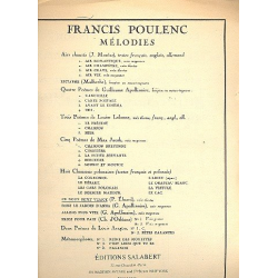 Ce doux petit visage : pour chant (voix élevée) -Francis Poulenc