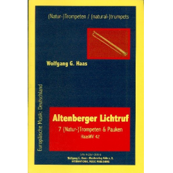 Altenberger Lichtruf : -Wolfgang G. Haas