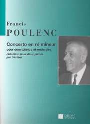 Concerto ré mineur pour 2 pianos -Francis Poulenc