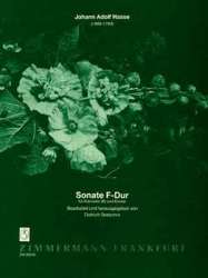 Sonate F-Dur : für Klarinette - Johann Adolf Hasse / Arr. Dietrich Seebohm