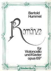 Romanze op.69c : für -Bertold Hummel