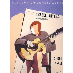 3 Greek Letters : pour guitare -Sergio Assad
