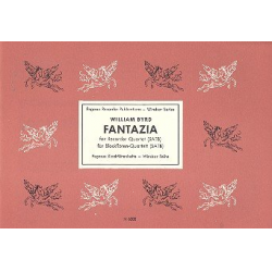 Fantasia : für 4 Blockflöten (SATB) -William Byrd