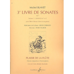 Livre 3 de sonates op.3 vol.1 -Michel Blavet