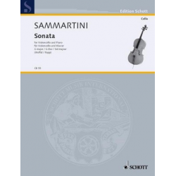 Sonate G-Dur für Violoncello - Giovanni Battista Sammartini / Arr. Alfred Moffat