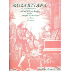 Mozartiana : für Sopran- oder -Leopold Mozart