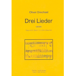 3 Lieder op.32 : für Sopran und Streichquartett -Oliver Drechsel