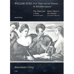 4 Tänze und eine Fantasie : -William Byrd