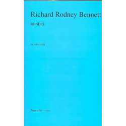 RONDEL : FOR SOLO VIOLA -Richard Rodney Bennett