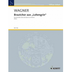 BRAUTCHOR AUS LOHENGRIN : FUER -Richard Wagner / Arr.Heinrich Poos