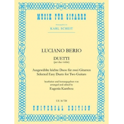 Duetti : Ausgewählte leichte Duos -Luciano Berio