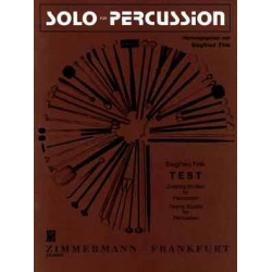 TEST : 20 STUDIEN FUER PERCUSSION -Siegfried Fink