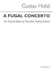 A fugal Concerto : for flute, -Gustav Holst