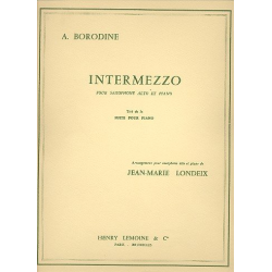 Intermezzo : pour saxophone alto et piano -Alexander Porfiryevich Borodin