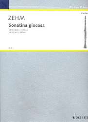 Sonatina giocosa : für Klarinette -Friedrich Zehm