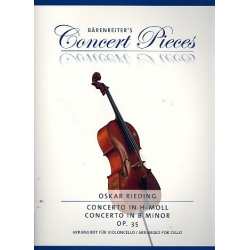 Konzert h-Moll op.35 für Violine und -Oskar Rieding