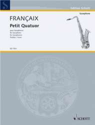 Petit quatuor : pour saxophones -Jean Francaix