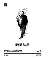 Zeitungsausschnitte op.11 : für -Hanns Eisler