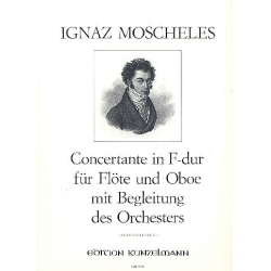 Concertante F-Dur für Flöte, Oboe -Ignaz Moscheles