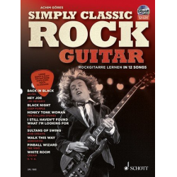 Simply Classic Rock Guitar (+MP3-CD) : -Achim Göres