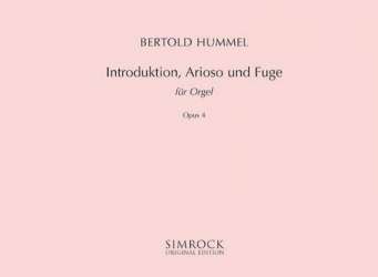 Introduktion, Arioso und Fuge op.4 : -Bertold Hummel