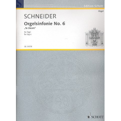 Orgelsinfonie Nr.6 : für Orgel -Enjott (Norbert Jürgen) Schneider