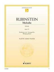 Melodie in F op.3,1 : für Flöte -Anton Rubinstein / Arr.Wolfgang Birtel