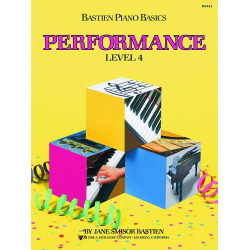 Bastien Piano Basics: Performance - Level 4 -Jane Smisor Bastien