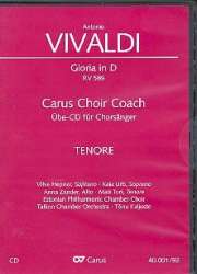 Gloria D-Dur RV589 - Chorstimme Tenor -Antonio Vivaldi