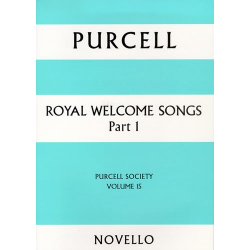 Royal Welcome Songs vol.1 -Henry Purcell
