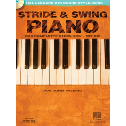 Stride and Swing Piano (+CD : -John Valerio