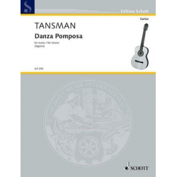 Danza Porposa : für Gitarre -Alexandre Tansman
