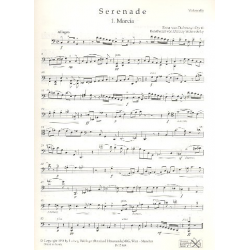 Serenade C-Dur op.10 : -Ernst von Dohnányi