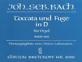 Toccata und Fuge d-Moll BWV565 - Johann Sebastian Bach / Arr. Heinz Lohmann
