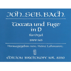 Toccata und Fuge d-Moll BWV565 -Johann Sebastian Bach / Arr.Heinz Lohmann