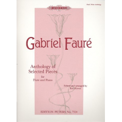 Anthology of selected Pieces : -Gabriel Fauré