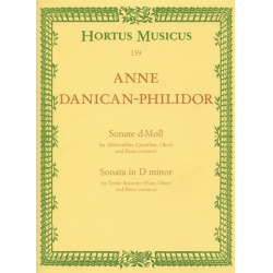 Sonate d-Moll : für -Anne Danican Philidor
