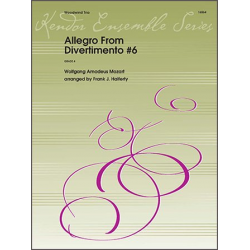 Allegro From Divertimento #6 -Wolfgang Amadeus Mozart / Arr.Frank Halferty