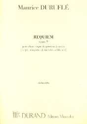 Requiem op.9 : pour chant, -Maurice Duruflé