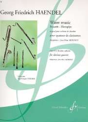 Water Music (extraits) pour 3 clarinettes et clarinette basse -Georg Friedrich Händel (George Frederic Handel) / Arr.Jean-Marc Morisot