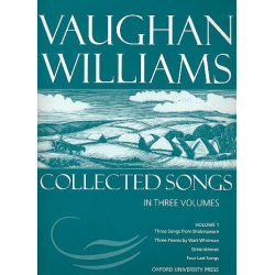 Collected songs vol.1 : -Ralph Vaughan Williams