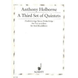 Fünfstimmige Sätze Band 3 : - Anthony Holborne