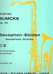 Etüden op.43 Band 2 : 36 einfache - Gustav Bumcke