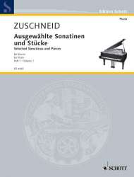Ausgewählte Sonatinen und Stücke - Band 1 -Diverse / Arr.Karl Zuschneid