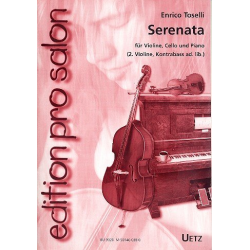 Serenata : für Klaviertrio -Enrico Toselli
