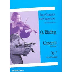 Concerto e-Moll op.7 : -Oskar Rieding