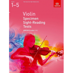Violin Specimen Sight-Reading Tests Grades 1-5