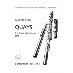 Quays : for flute (alto flute) solo -Giacinto Scelsi