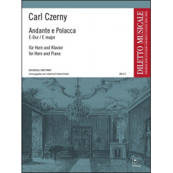 Andante e polacca E-Dur : für Horn -Carl Czerny